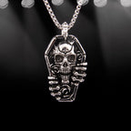 Ghost Steel Pendant Punk
