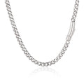 Stainless Steel Franco Chain Necklace 6MM Classic