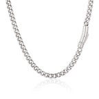 Stainless Steel Franco Chain Necklace 6MM Classic