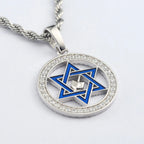 Star of David Pendant — 925 Silver