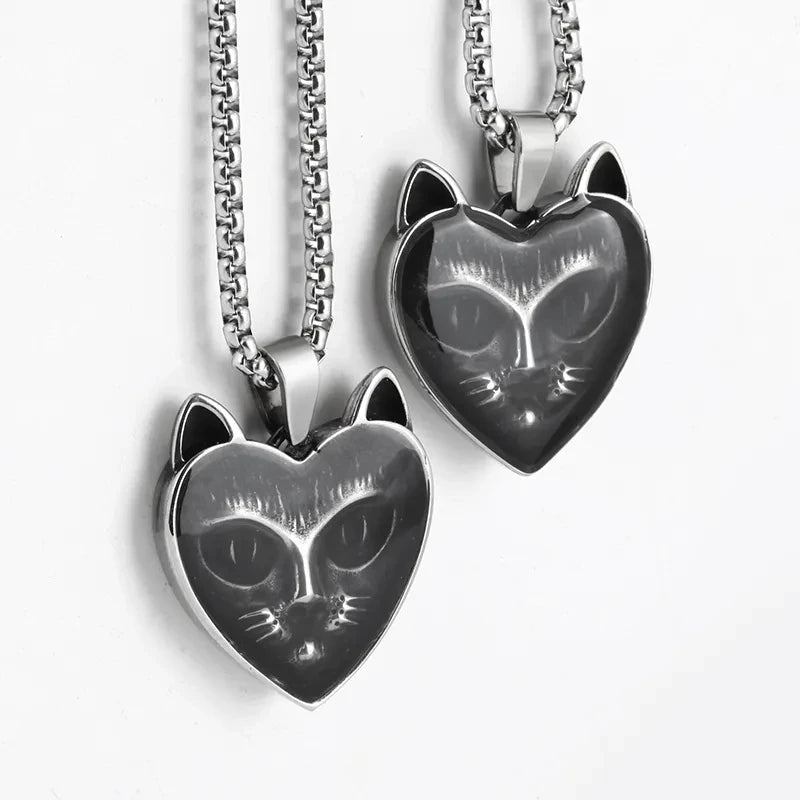 Gothic Satan Goat Stainless Steel Pendant Necklace