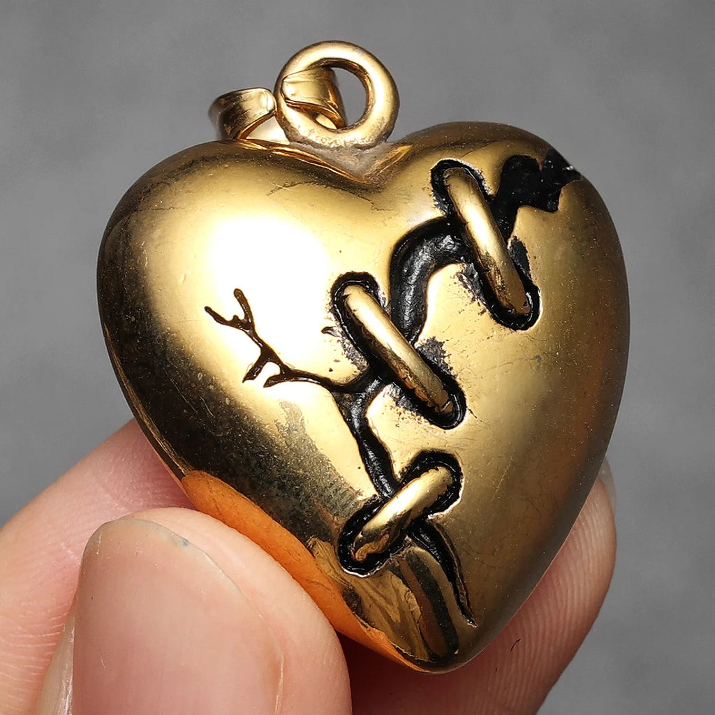 Heart Stainless Steel Pendant Necklace