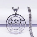 Sigil Lucifer Sitri Pendant Necklace — Stainless Steel