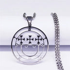 Sigil Lucifer Sitri Pendant Necklace — Stainless Steel