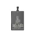 Dawapara Pentacles Tarot Card Pendant for Necklace Stainless Steel Golden Black Jewelry Accessories Charms Pendants