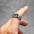 Crown of Thorns Ring — Stainless Steel