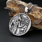 Anubis God of Death Pendant — Stainless