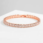 3mm 4mm D Color Moissanite Tennis Bracelet Full Diamond GRA 925 Sterling Silver Wedding Jewelry Bracelets For Women Man