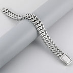 Polished 316l Stainless Steel Bracelet for Men 16MM Chain Link Men's Wrist Arm Jewelry Birthday Gifts for Boys Him