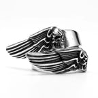 Skull Ring Black Edition — Stainless Steel