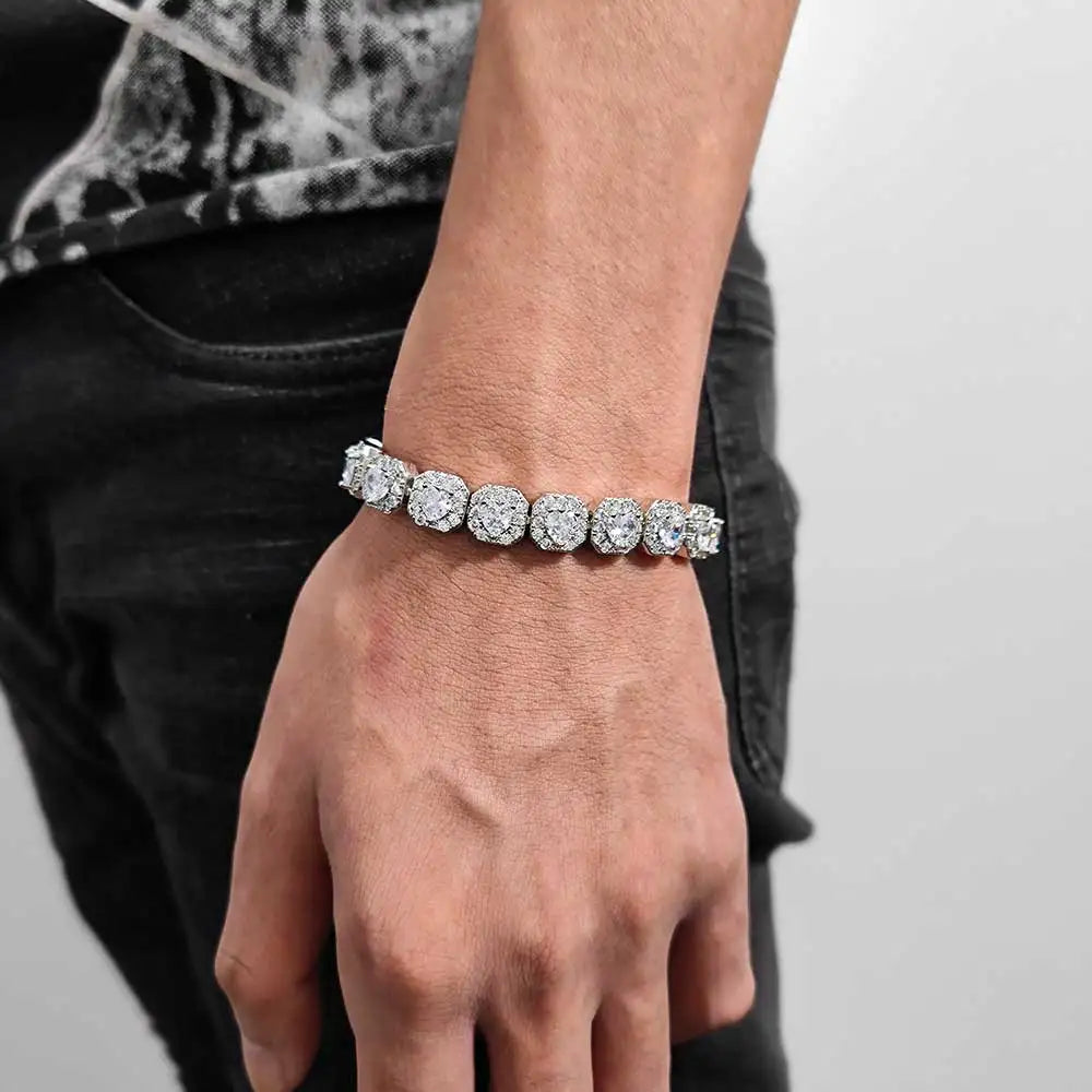 Tennis Chain Necklace Stainless Steel 7/10/12MM