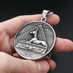 Anubis Steel Pendant Vintage Ancient Egyptian