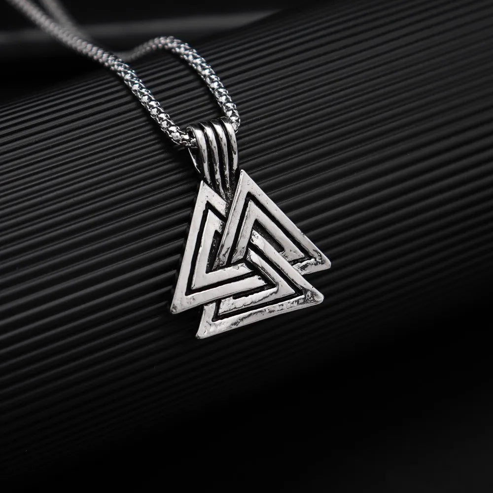 Odin Rune Viking Pendant Necklace