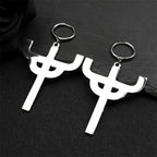 Gothic Silver Pendant Judas Priest Heavy Metal