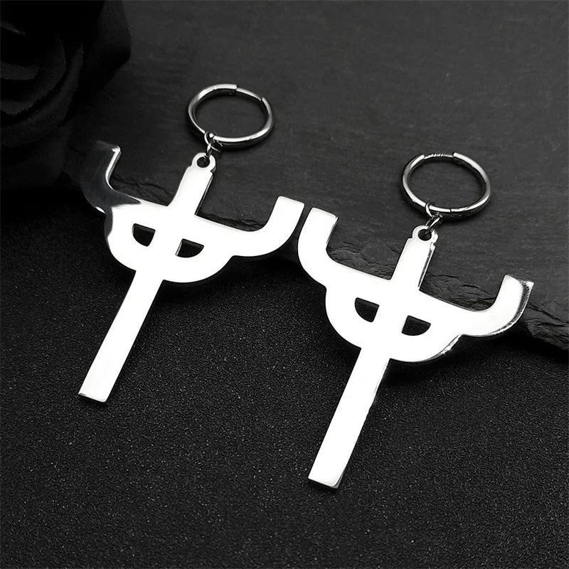 Gothic Silver Pendant Judas Priest Heavy Metal
