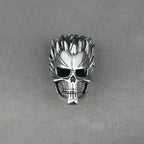 Laughing Skull Pendant Necklace — Retro Gothic
