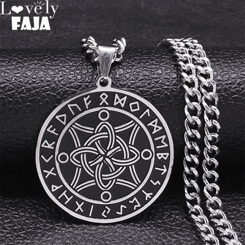Viking Pagan Celtic Knot Pendant — Stainless