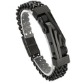 Bike Chain Man Bracelet for Men Gold Color Stainless Steel Link Men's Wrist Bracelets On Hand Jewelry Accessories