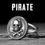 Viking Pirate Skull Ring — Stainless Steel