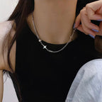 Y2K Star Charms Pendant Necklace — Stainless Steel