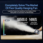 3-in-1 Waist Fan 2025 New Ultra-thin Portable Waist Hanging Small Fan Waist Hanging Cooling Fan Long-life