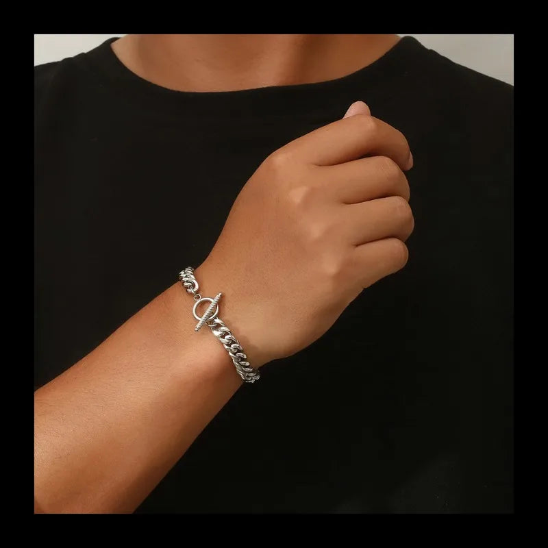 Bar Bracelet — Stainless Steel