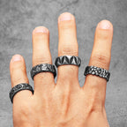Viking Rune Ring — Stainless Steel