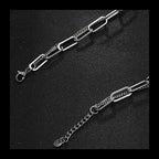 Double Layer Stacked Necklace — Stainless