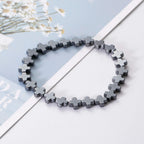 New Arrow Hematite Elastic Bracelet Men Jewelry Armband Heren Fashion Beaded Yoga Bracelet Women Bileklik