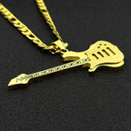 Guitar Steel Pendant Electric Heavy Metal Musical