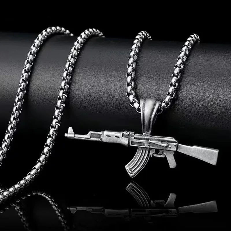 Poseidon Trident Pendant Necklace