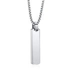 Double Layer Cuban Chain Necklace — SS