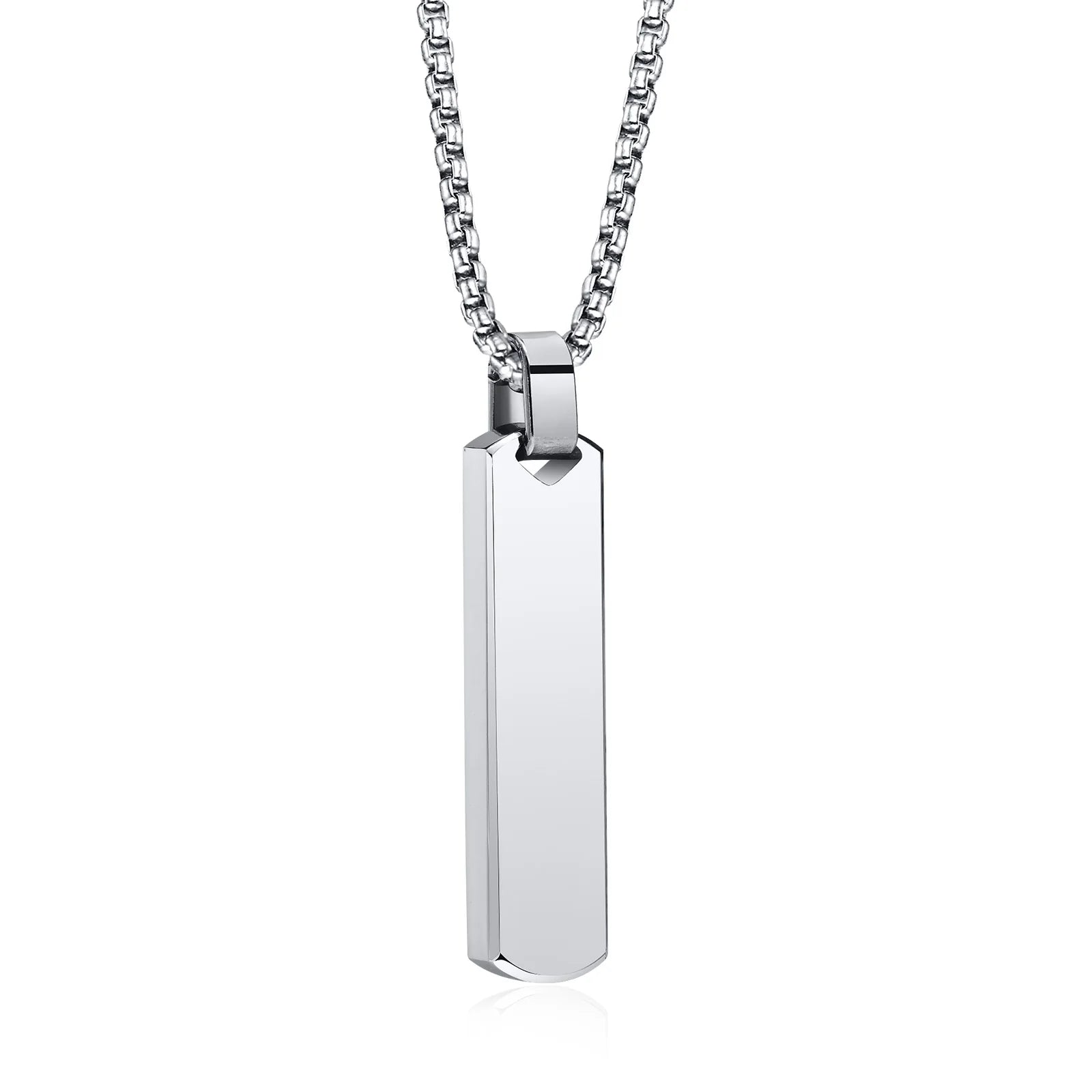 Double Layer Cuban Chain Necklace — SS