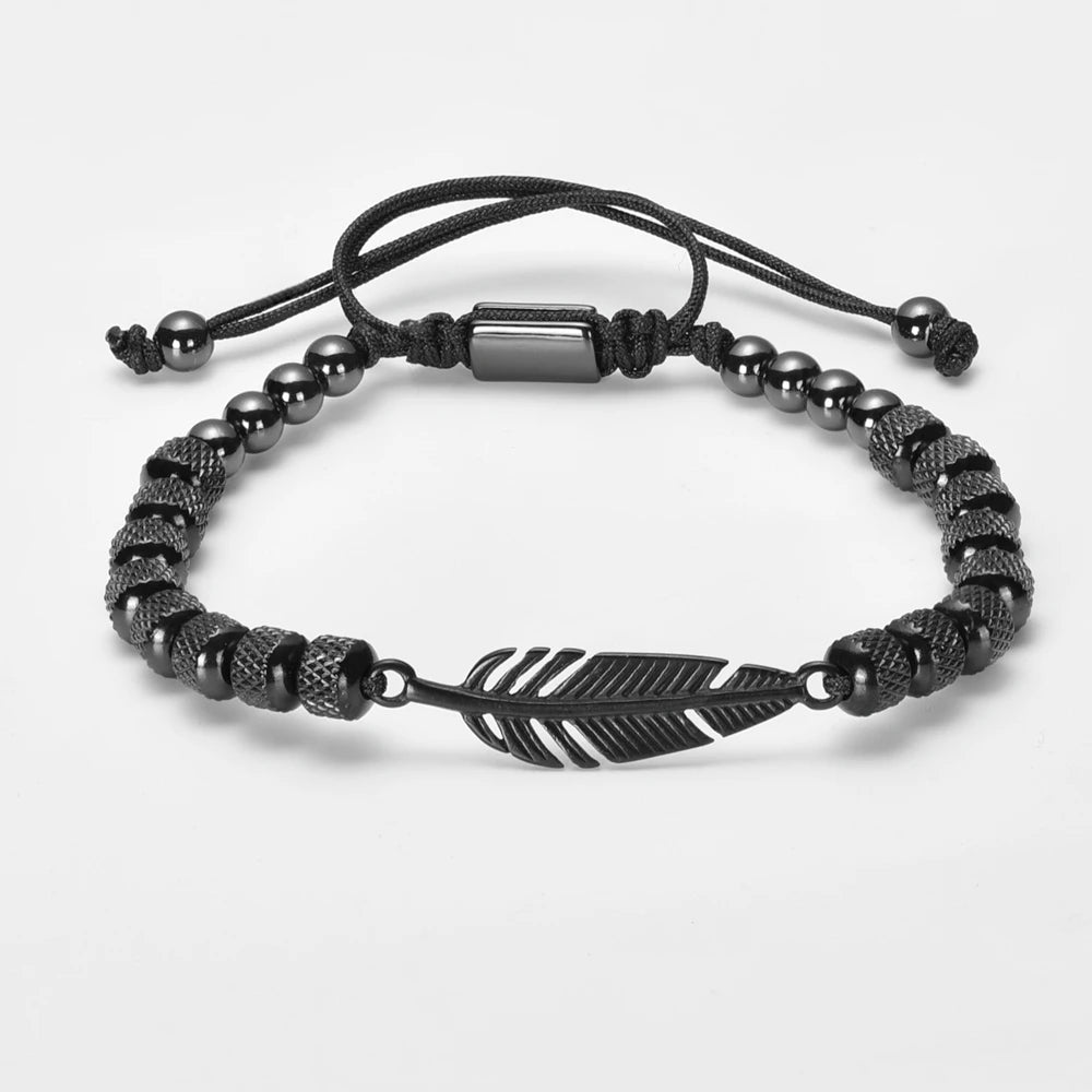Luxury Crown Men Bracelet 316L Stainless Steel Bracelet Banlge Titanium Steel Gold Color Bracelet Adjust Size Men