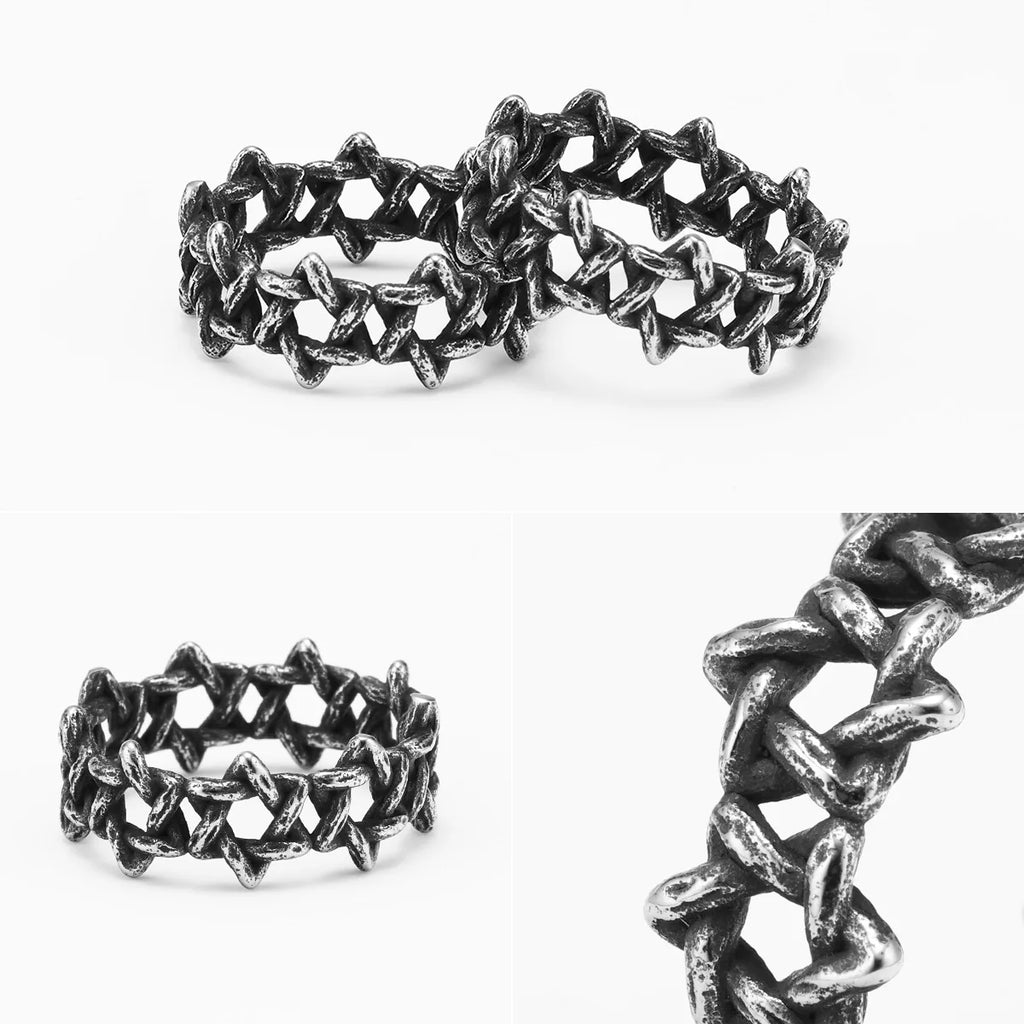 Star Ring — Stainless Steel