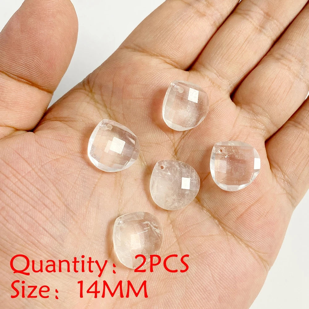 Crystal Quartz Iced Pendant — DIY Craft Set