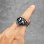 Pirate Skull Ring — Stainless Steel