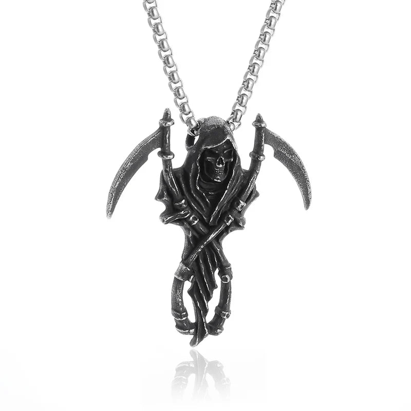 Vintage Cthulhu Mythos Octopus Sea Monster Pendant Necklace for Men Hip Hop Fashion Cool Jewelry Gift