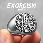 St. Benedict Ring — Stainless Steel