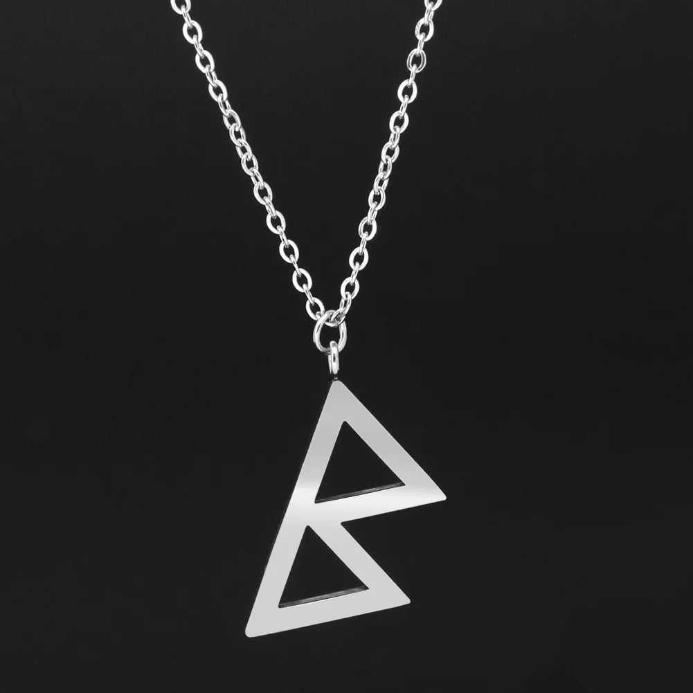 Viking Rune Layering Necklace — Minimal