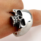 Pirate Skull Ring — Stainless Steel
