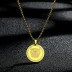 CHENGXUN Dainty Chef Knife Pendant Necklace for Women Men Steel Knife Charm Neck Chain Male Talisman Amulet Protection Jewelry