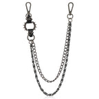 Men's Punk Pants Chain Keychain — Zinc Alloy