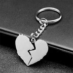 Heart Key Gold Pendant Broken Street Style Bag