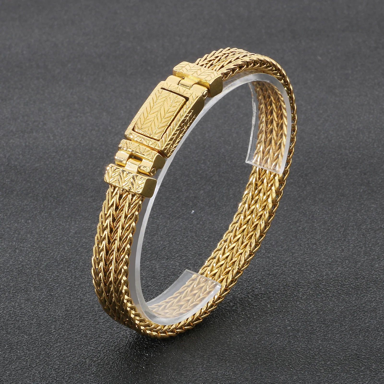 Dragon Bone Chain Bracelet — Gold