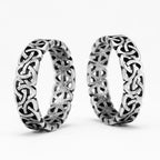 Celtic Knot Hollow Ring Stainless Steel