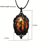 Witchcraft Black Pendant Necklace
