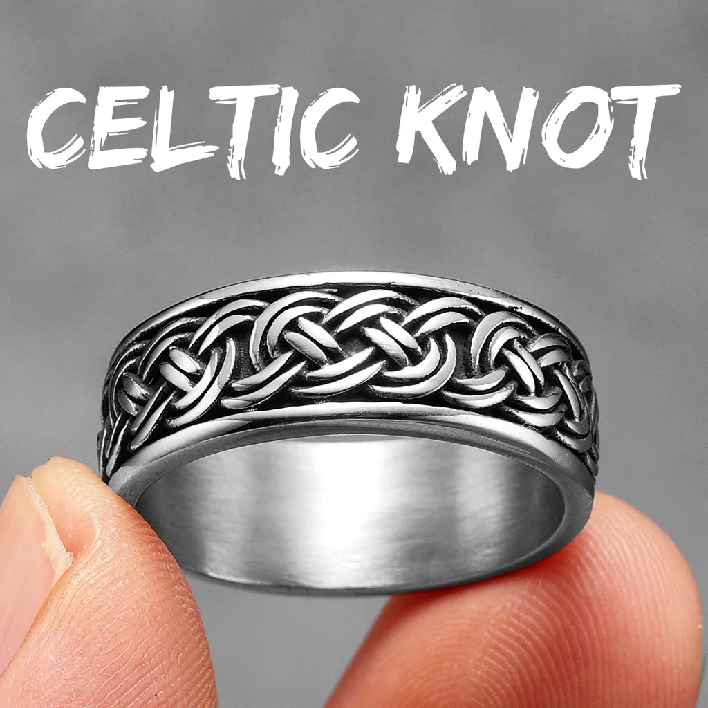 Celtic Knot Ring Stainless Steel