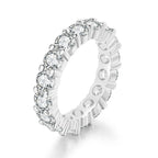 Iced Out Cuban Tennis Ring — Stainless