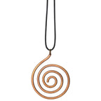 Minimal Copper Chain Necklace — Adjustable